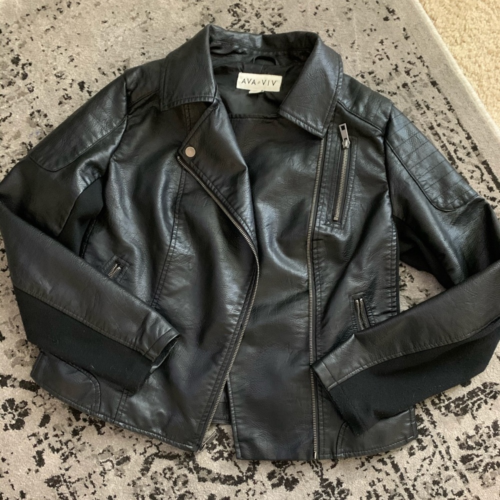 Ava and Viv motto jacket